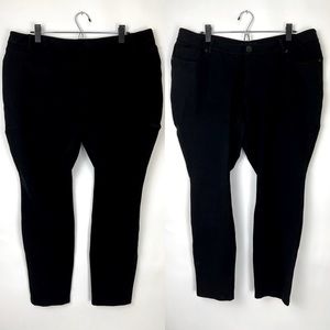 TORRID pants black with stretch 18R